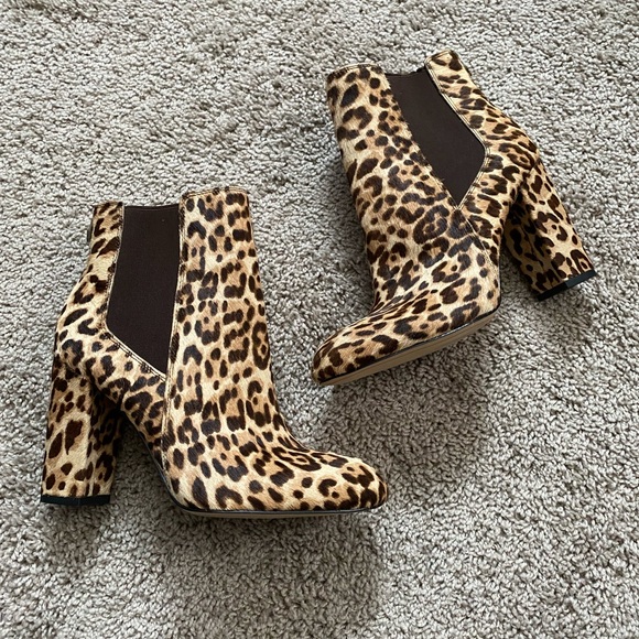 Sam Edelman Shoes - Sam Edelman Animal Print Ankle Boots